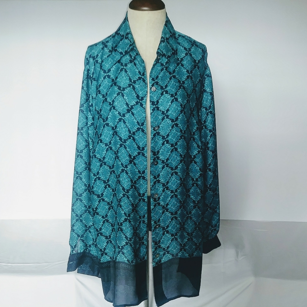 Valerie Stevens tunic or Cardigan top 1X